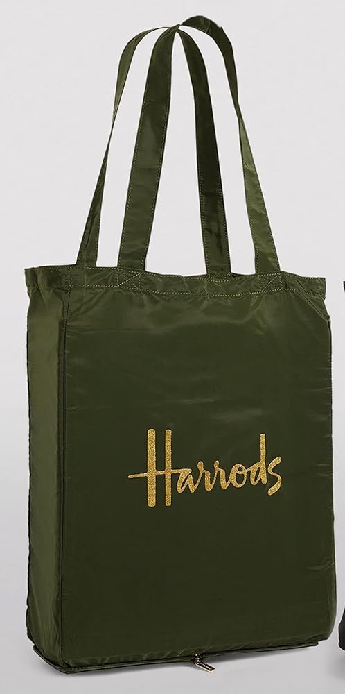 Amazon | 英国 Harrods [ハロッズ] リサイクル エコバッグ Recycled